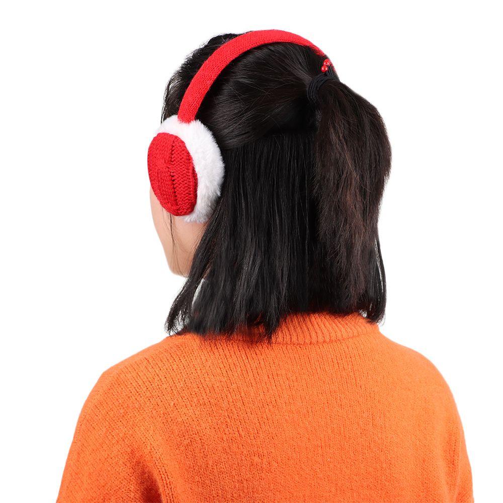 Chụp Tai Vải Lông Mềm Mại Chống Gió Cho Nữ