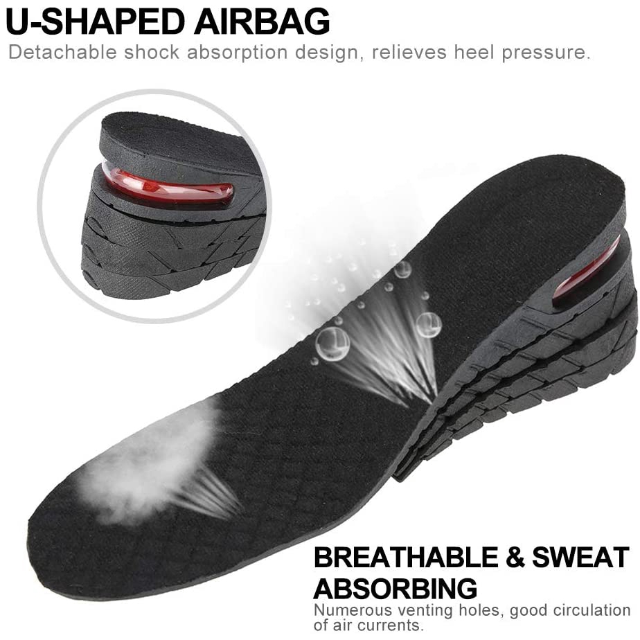 Miếng Lót Giày Tăng Chiều Cao Vô Hình Tùy Chỉnh Kích Thước