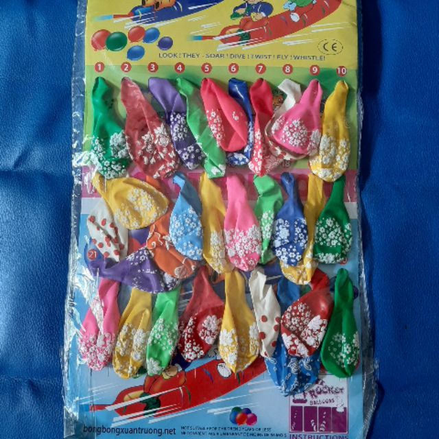 Set 30 bóng thổi to