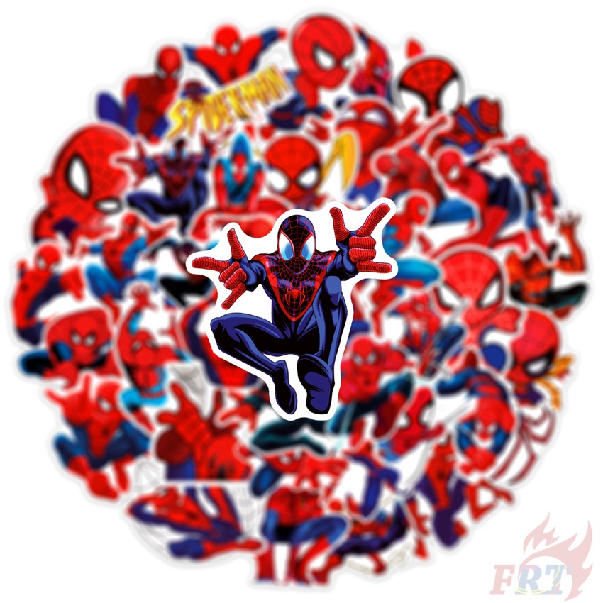 ❉ Spider-Man Series 06 - Marvel Superhero Stickers ❉ 50Pcs/Set DIY Fashion Luggage Laptop Skateboard Doodle Decals Stickers