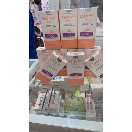 Kem chống nắng vật lý ESUNVY Plus SPF 50+_PA++++