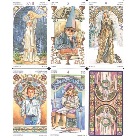 Bộ Bài Sorcerers Tarot (Mystic House Tarot Shop) - Bài Gốc Authentic Chính Hãng 100%