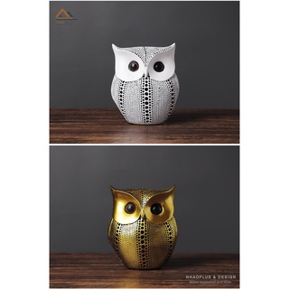Tượng Decor Con Cú