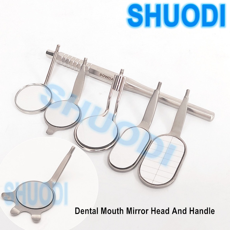 Gương Cầm Tay Có Thước Đo Răng Miệng Chăm Sóc Răng Miệng Bằng Kính Chuyên Dụng