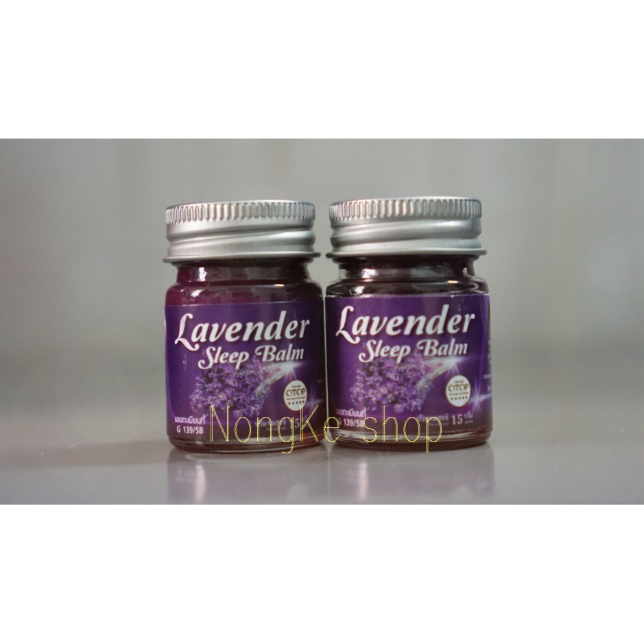 [100% Thái N.D] Dầu cù là ngủ ngon lavender OTOP