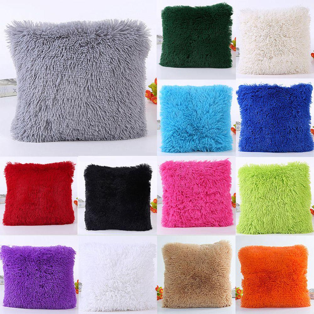 Vỏ Gối Tựa Lưng 18 &quot;Mềm Mại Trang Trí Nhà Cửa