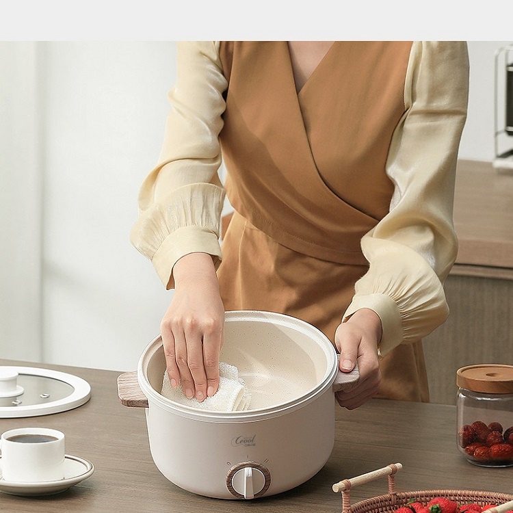 Nồi Điện Đa Năng OENON 1.5L Nấu lẩu đa năng phù hợp văn phòng ký túc xá sinh viên - OE1500