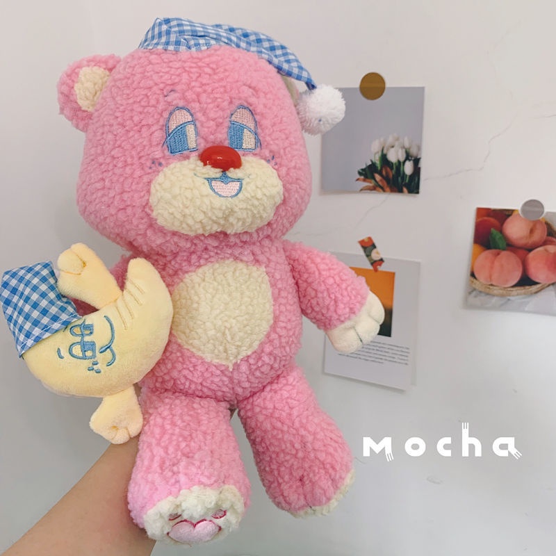 Gấu Nhồi Bông Dễ Thương Phong Cách Hàn Quốc