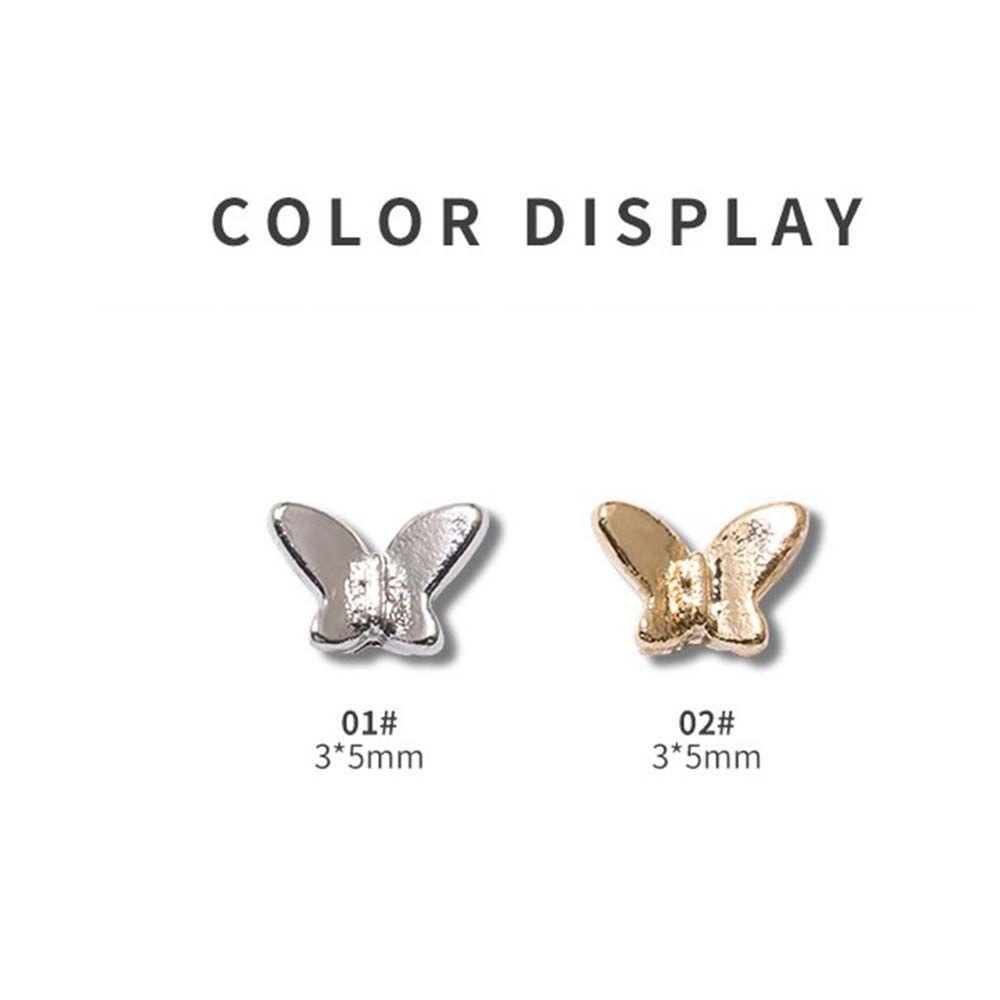 Phụ Kiện Trang Trí Móng Tay Nghệ Thuật 3D Bằng Hợp Kim Thời Trang Nhật Bản DIY