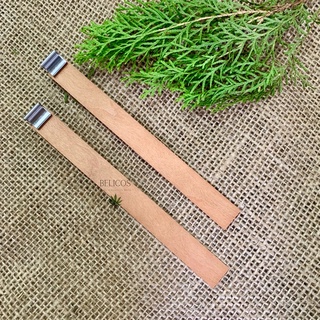 Bấc Gỗ Kèm Đế Làm Nến Thơm Cao Cấp