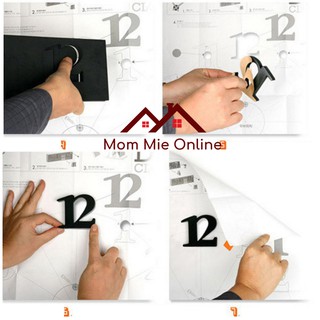 Đồng hồ dán tường