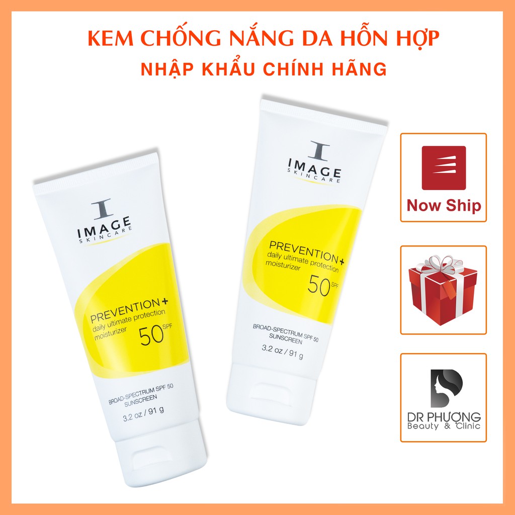 [CHÍNH HÃNG] Kem Chống Nắng dành cho da hỗn hợp Image Skincare SPF 50+ 91g