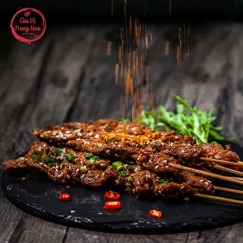 Gia vị nướng tân cương siêu thơm bao ngon túi díp100g