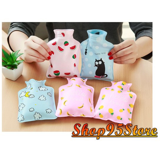 Túi Giữ Nhiệt Chườm Nóng Lạnh Mini Mẫu Mã Dễ Thương
