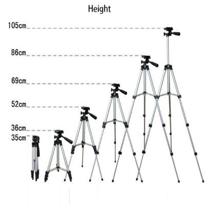 Gậy Tripod 3110 Cho Điện Thoại, Máy Ảnh Chụp Ảnh Quay Video Gia Đình Đi Phượt Đi Du Lịch Chất Liệu Nhôm Siêu Gọn Nhẹ