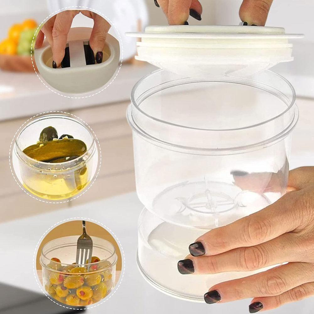 BSUNS Hũ Đựng Gia Vị Khô / Ướt Có Nắp Lật Tiện Dụng