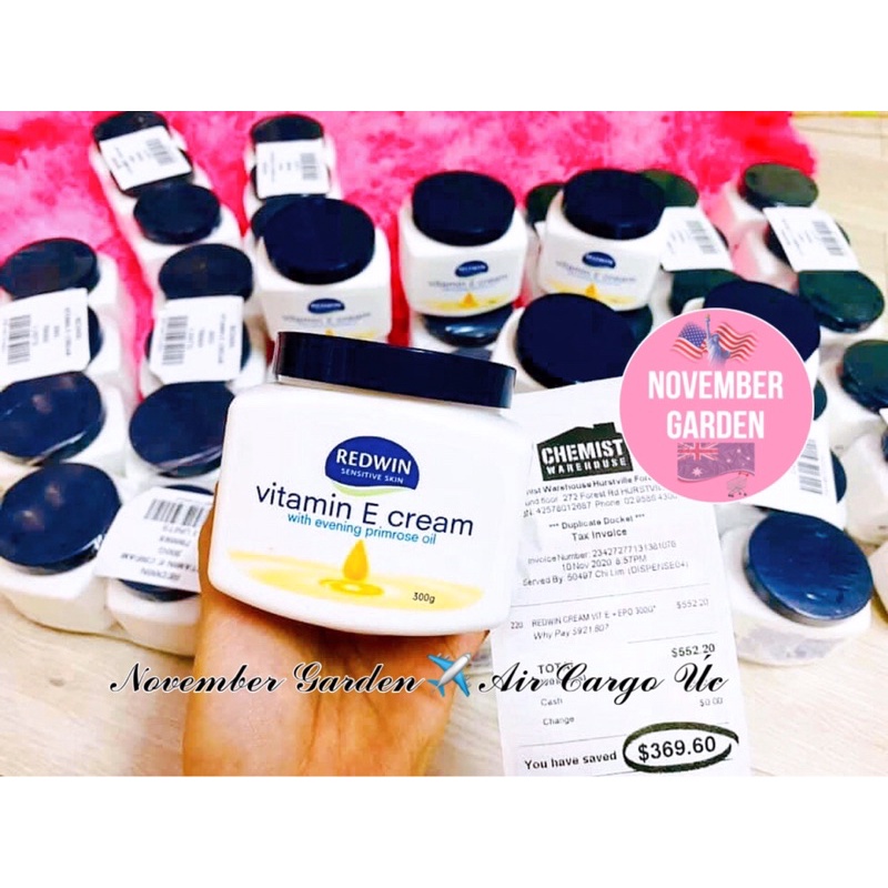 Kem dưỡng da REDWIN Vitamin E Cream 300g của Úc | BigBuy360 - bigbuy360.vn