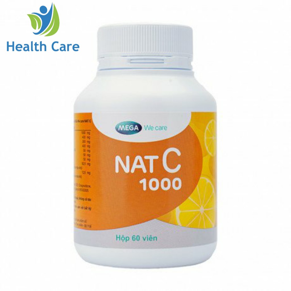 Viên bổ sung Vitamin C Nat C 1000 (30 viên)