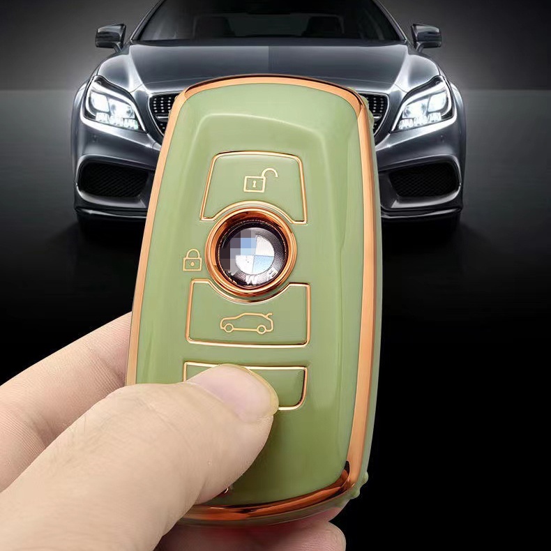 Vỏ Silicon Bảo Vệ Chìa Khóa Cho Xe Hơi BMW X1 X5 X6 5 7 Series