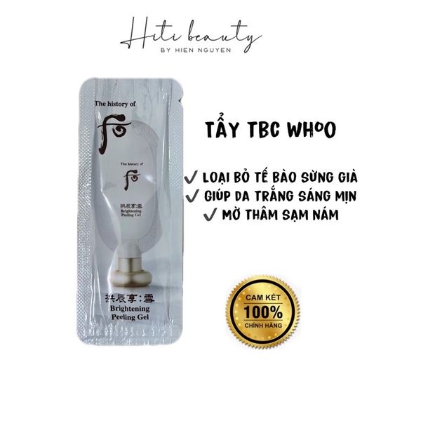 Tẩy tế bào chết dạng kỳ whoo