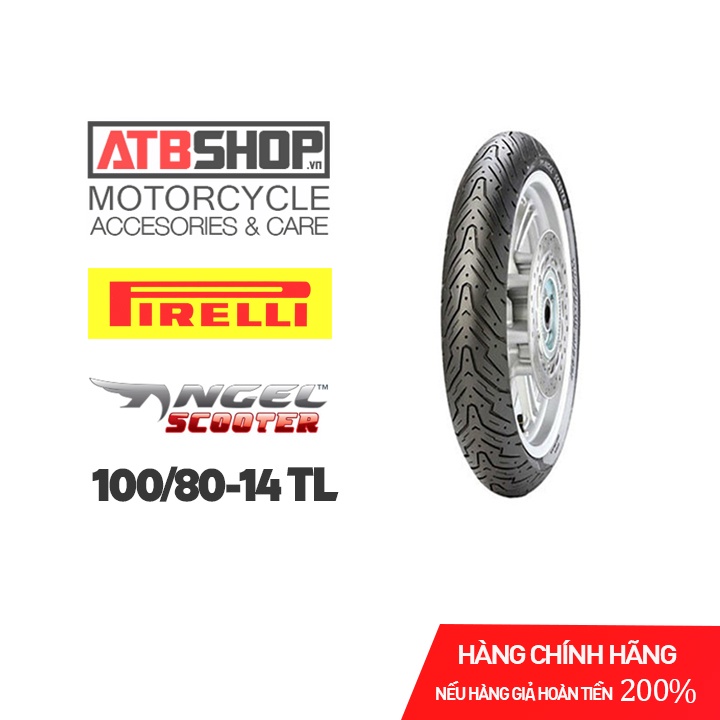 Vỏ lốp xe máy Pirelli 100/80-14 Angel Scooter