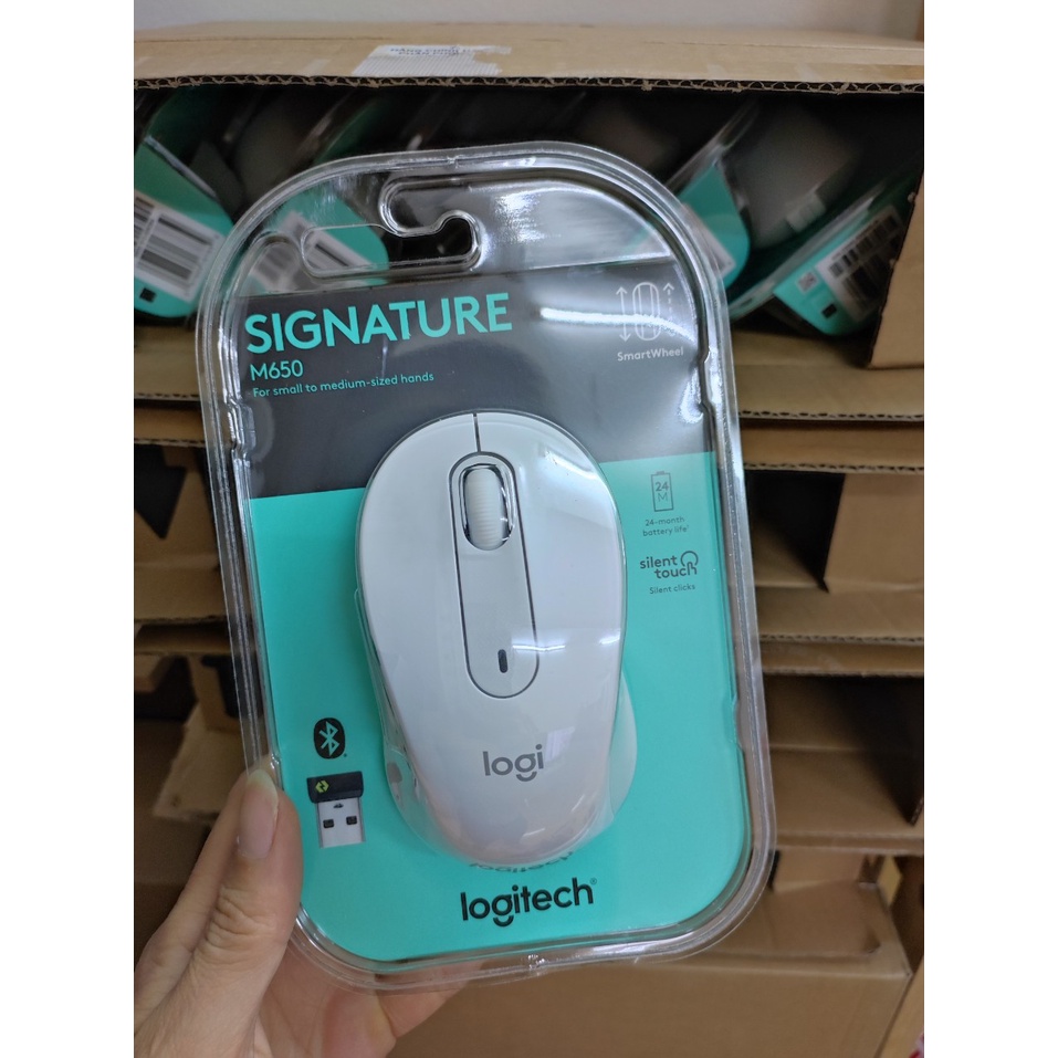 Chuột không dây Logitech M650  Silent Bluetooth / Wireless