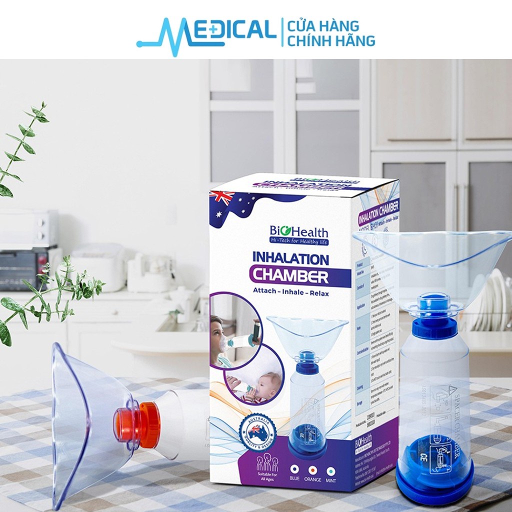 Buồng đệm khí dung Baby haler BIOHEALTH BH01 buồng hít hen suyễn - MEDICAL