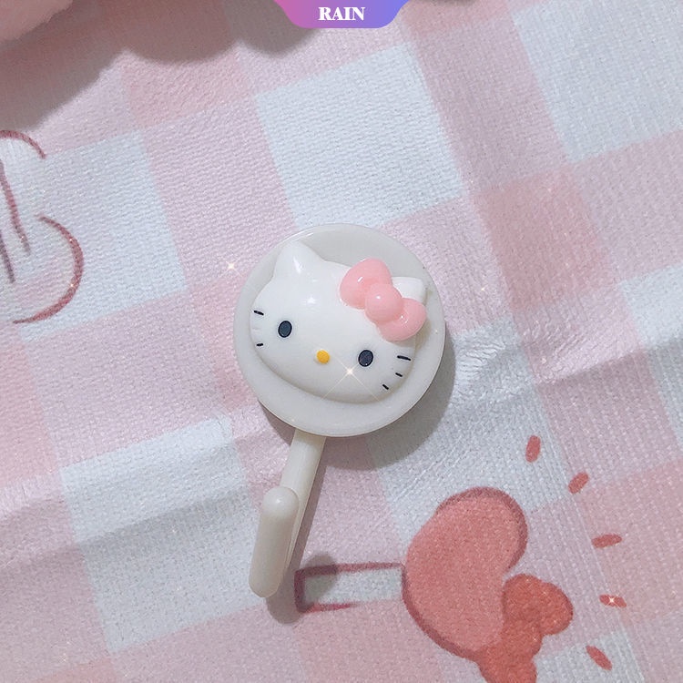 1 Móc Treo Chìa Khóa/ Khăn Giấy Gắn Tường Hình Sanrio My Melody Kuromi Hello Kitty Tiện Dụng