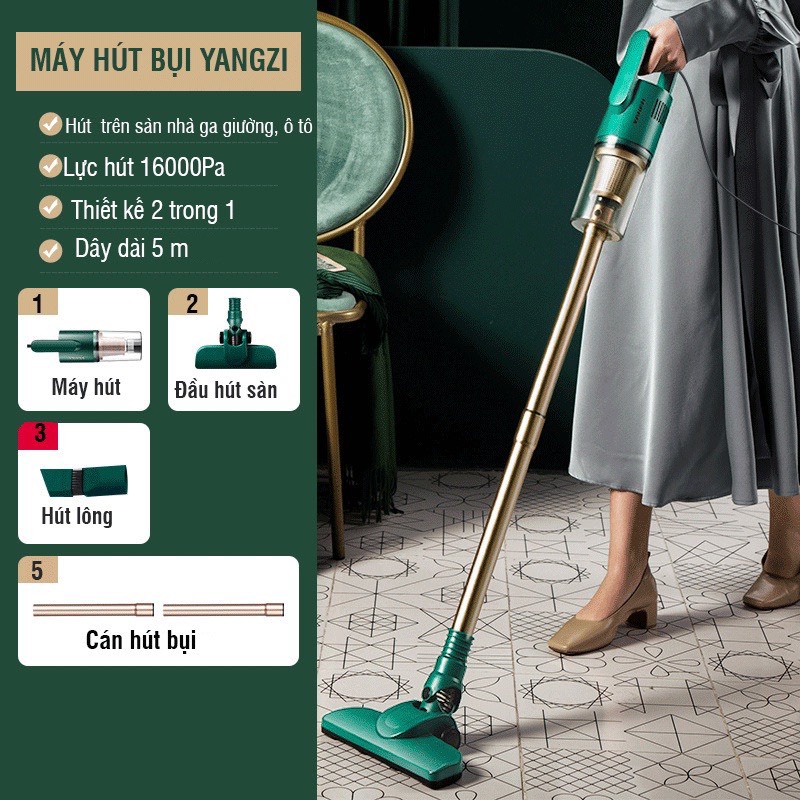 MÁY HÚT BỤI MINI CẦM TAY 2 CHIỀU- Nhỏ gọn, tiện lợi, công suất lớn, hút sạch mọi vết bẩn !