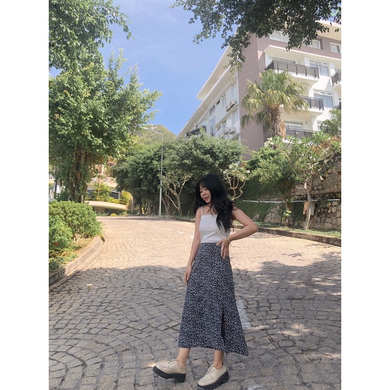 ariustees- Chân váy Florist midi skirt | BigBuy360 - bigbuy360.vn