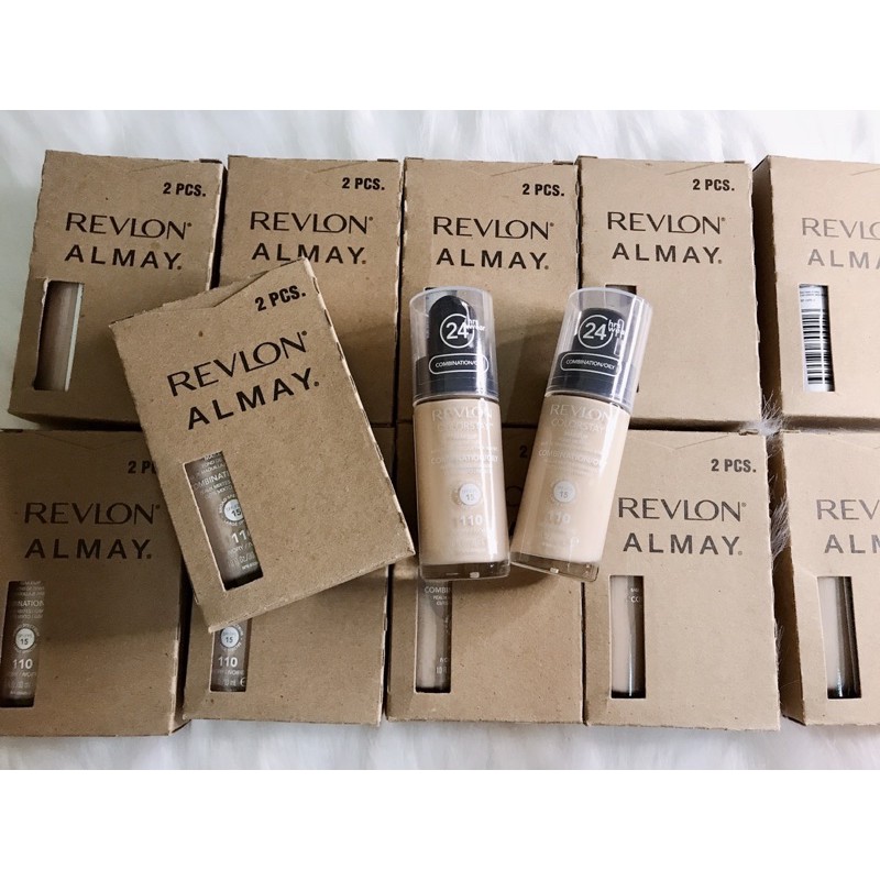 (Hàng mỹ) Kem Nền Dành Cho Da Dầu Revlon ColorStay 24hrs Makeup Oil- Màu 110 | BigBuy360 - bigbuy360.vn