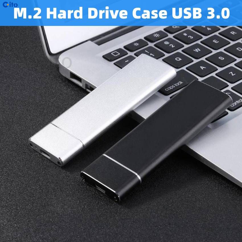 USB 3.0 Loại C để M.2 PCIe SSD Enclosure Adapter Trường Hợp Hộp cho NVME SATA SSD