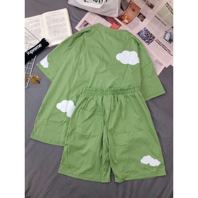 Set đồ bộ đám mây ulzzang - ẢNH THẬT