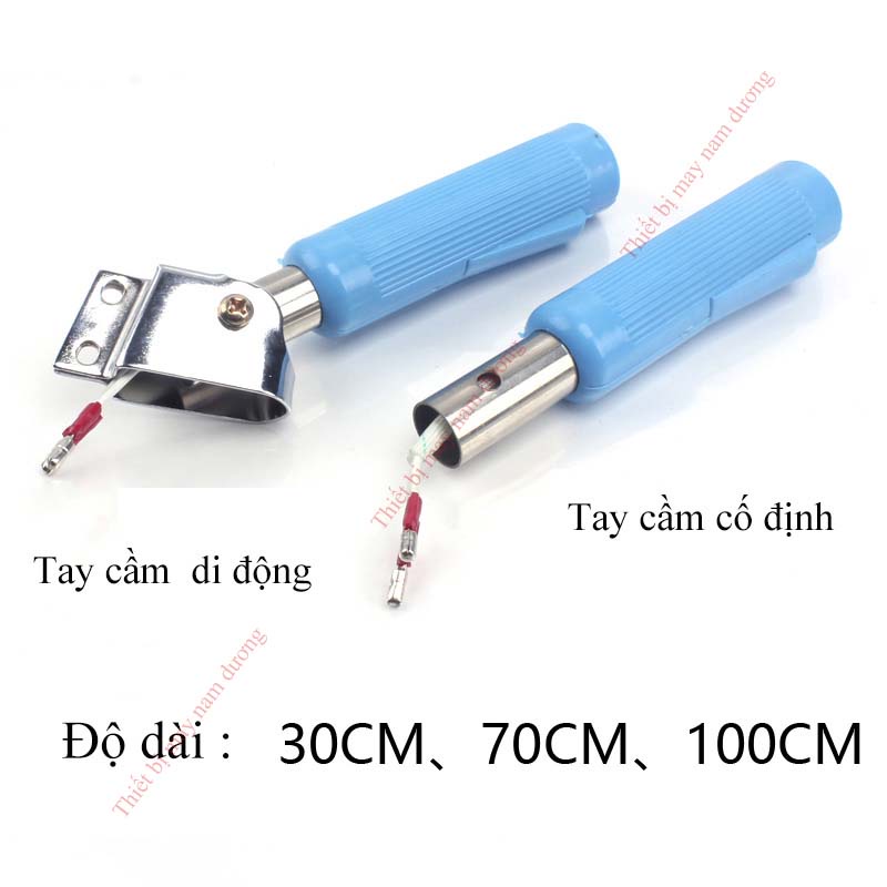 Tay cầm cán dài dùng cho máy cắt vải đầu bàn &gt; linh kiện máy cắt vải đầu bàn