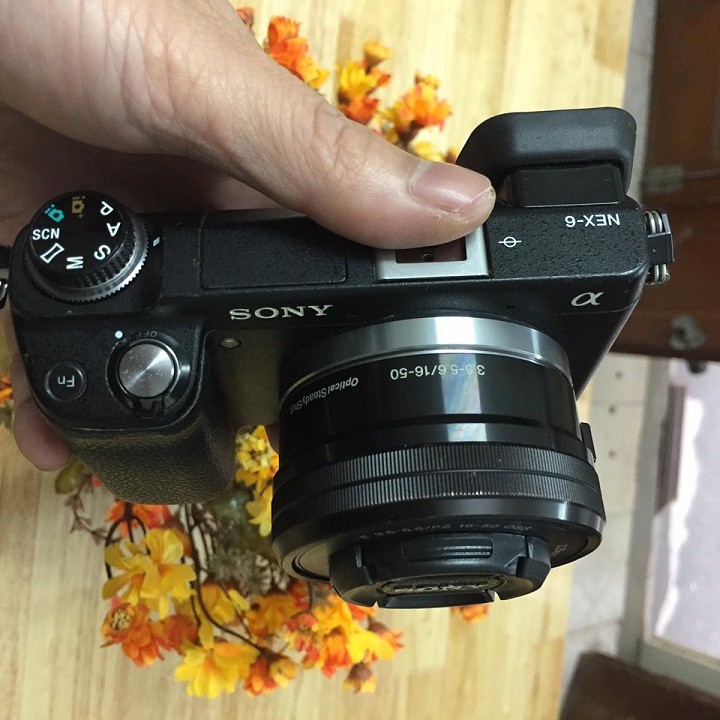 Máy ảnh Sony Nex 6 kèm lens 16-50 OSS