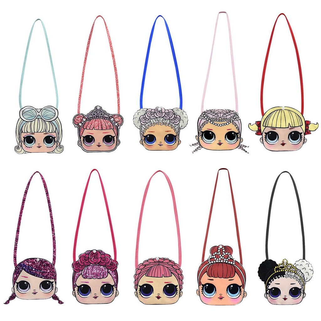 LOL SURPRISE (MớI) Balo ĐựNg TiềN Xu HọA TiếT BúP Bê Dễ Thương