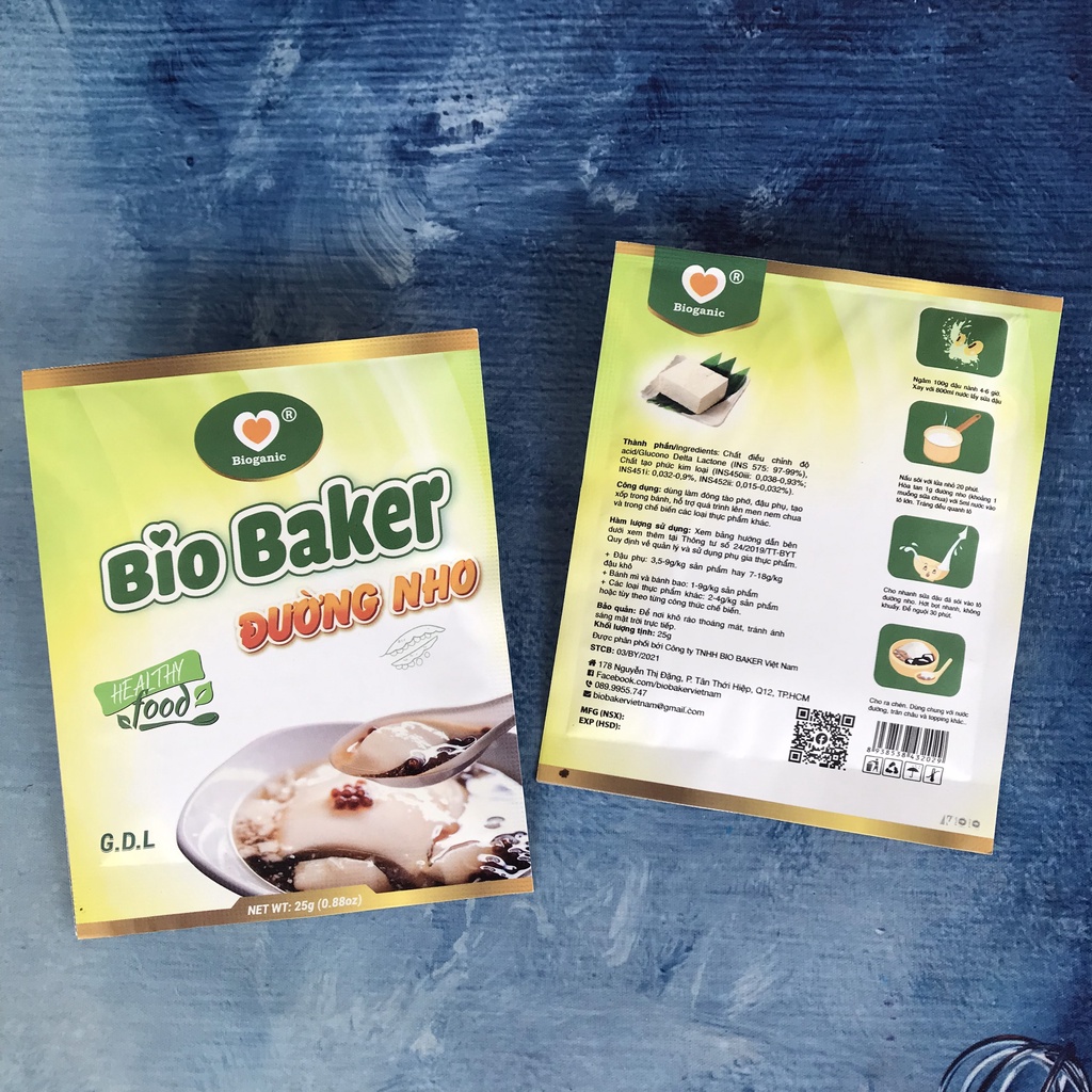 Đường nho BioBaker - BiOganic