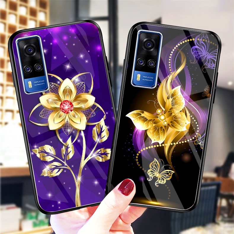 Ốp Lưng VIVO Y51 2020,Y53s ,Y72 5G Ốp kính bóng cao cấp mới nhất