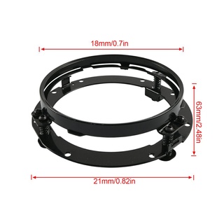7 Inch Motorcycle Headlamp Round Headlight Ring Mounting Bracket Mount Ring