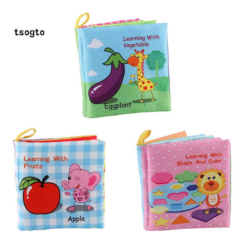 Sách vải phát âm thanh tùy chọn loại dành cho bé