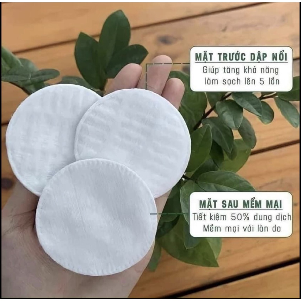 Bông tẩy trang ipek cotton pad 150 miếng