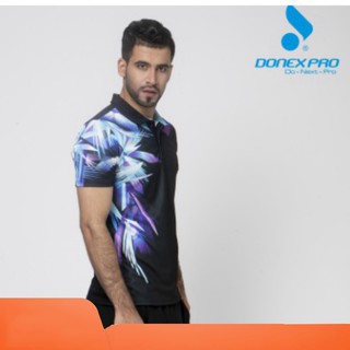 ÁO THỂ THAO NAM MC-8988-08-16 - ĐEN PHỐI XANH HÒA BÌNH