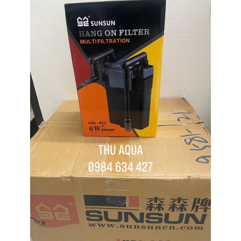 LỌC TREO SUNSUN HBL-801, HBL-802, HBL-803 cho hồ cá cảnh, thuỷ sinh