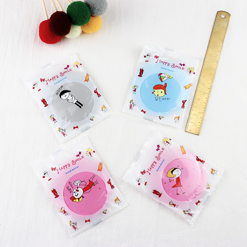 Gương Mini Cầm Tay, Gương Tròn Mini Trang Điểm