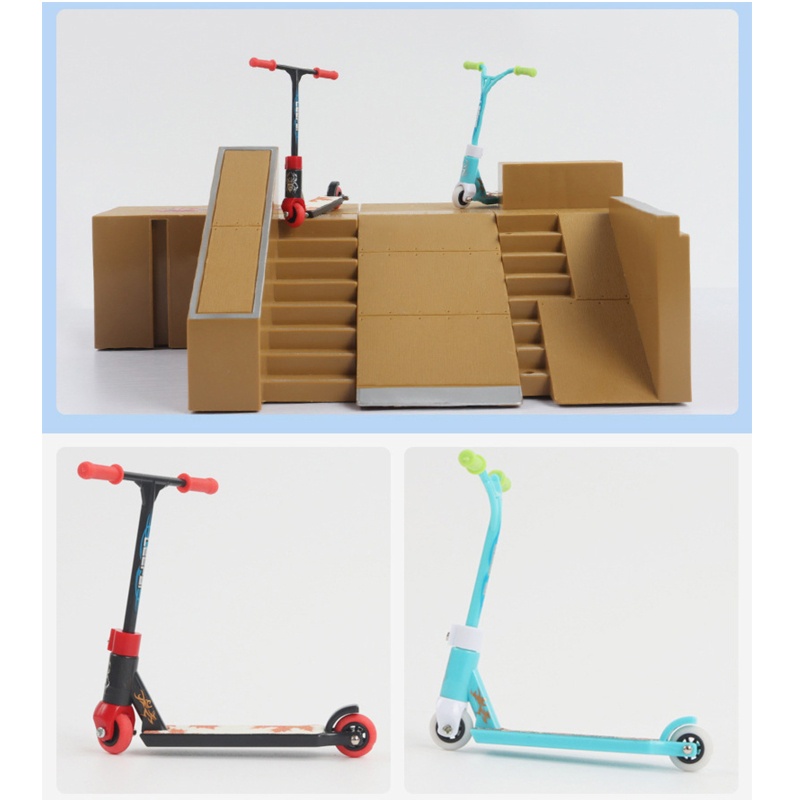 Mô Hình Xe Trượt Ngón Tay Mini Bằng Hợp Kim Độc Đáo