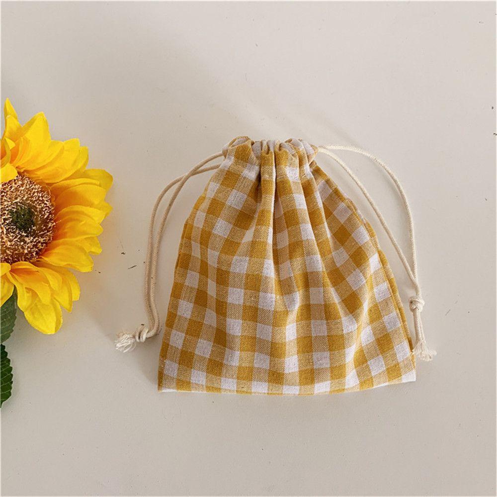 Túi Canvas Dây Rút Đựng Trang Sức / Kẹo / Quà Giáng Sinh MIHAN1