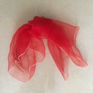 Khăn voan cho bé ( Đỏ và trắng)