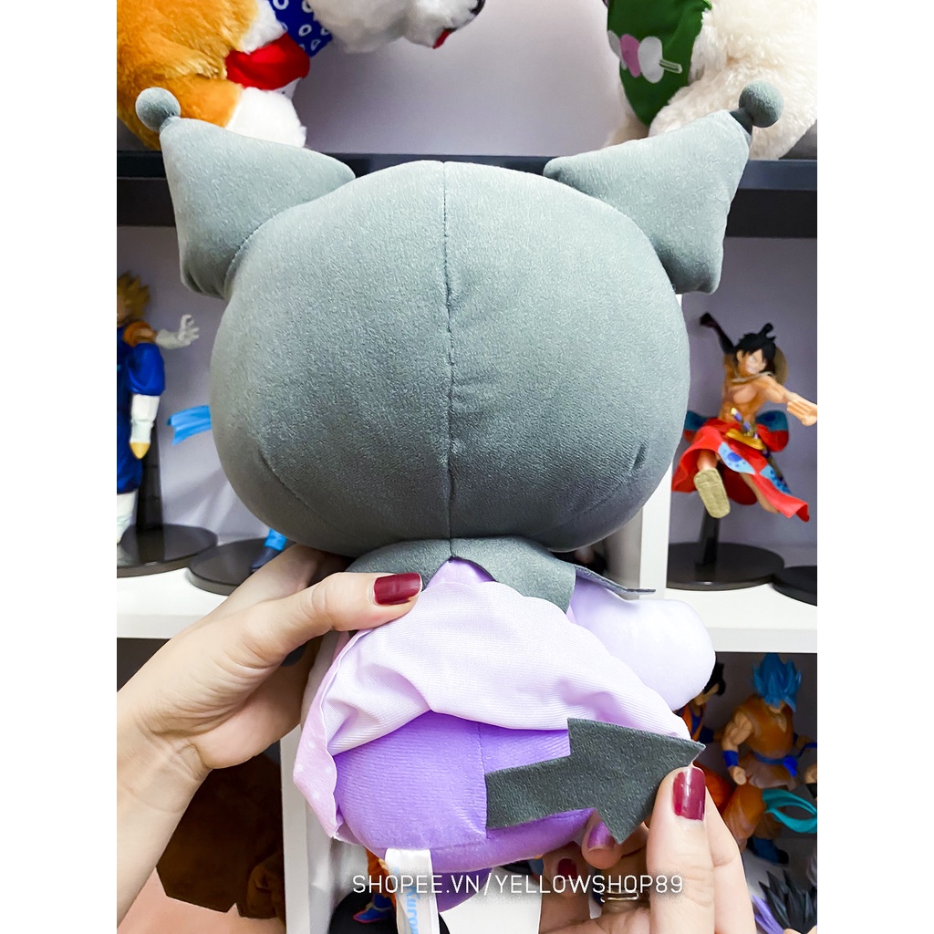 Gấu bông Sanrio - My Melody - Girly Purple Big Plushy - Kuromi 30cm