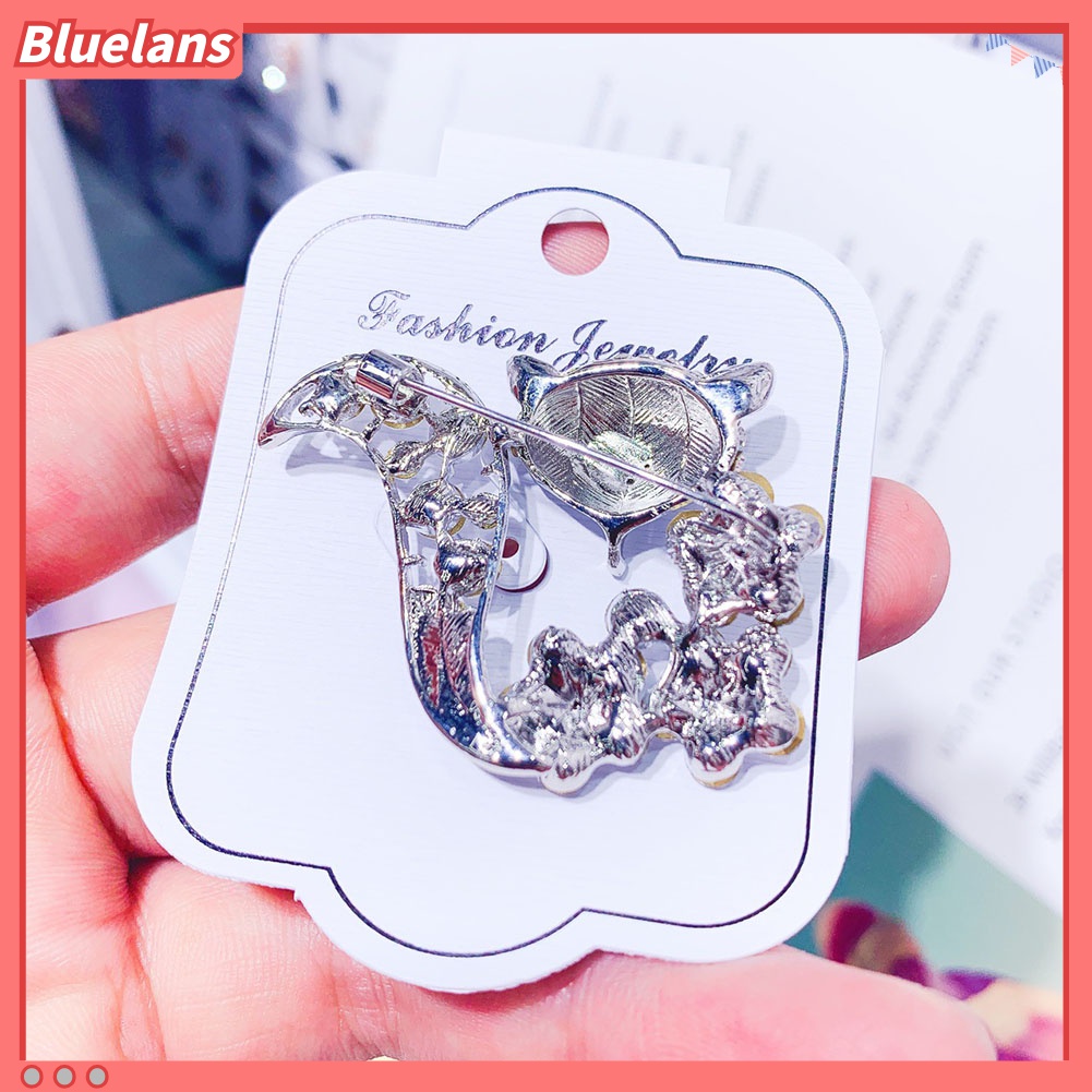 Ghim Cài Áo Hình Thỏ / Cáo Đính Đá 48h Thời Trang Cho Nữ