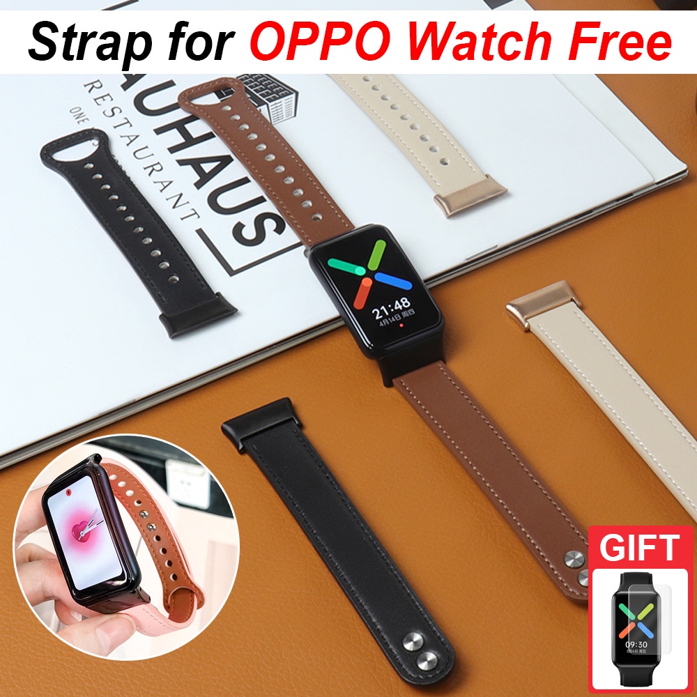 Dây Đeo Da Thay Thế Cho Đồng Hồ Thông Minh OPPO Watch Free